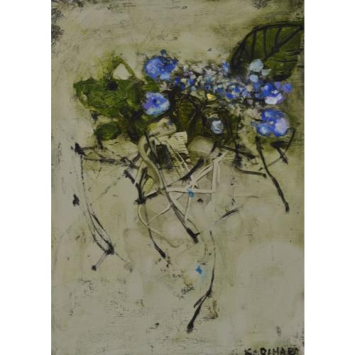 額の花　4F