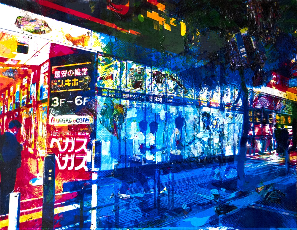 栗原莞爾「新宿の光景 -Repeat-」