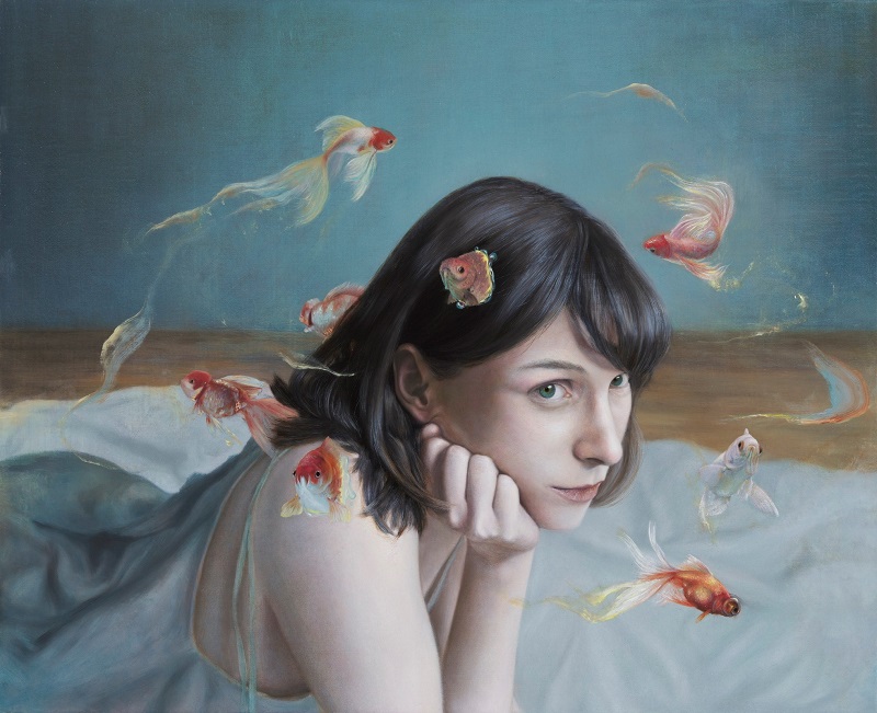 王 子俊 「The girl and the goldfishes ver.1」15F